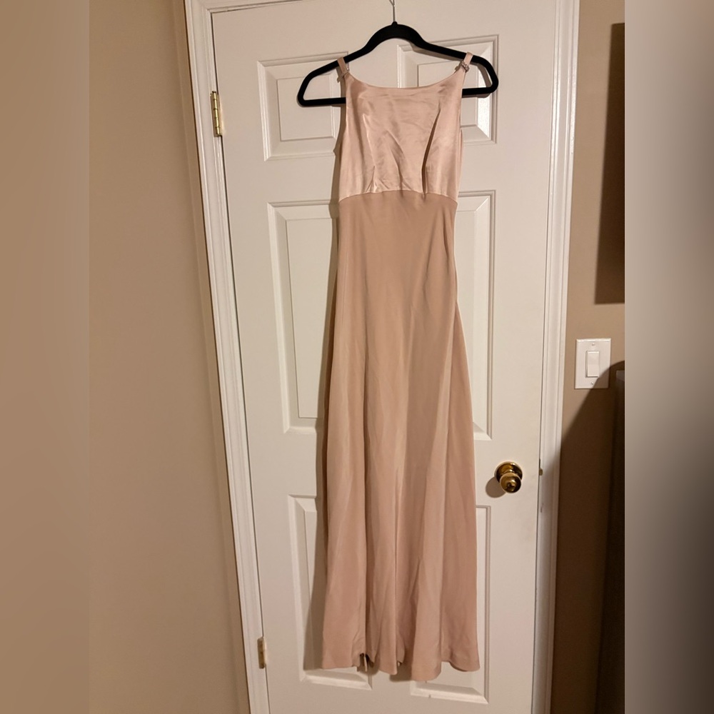 Sophisticated Cream Prom Dress